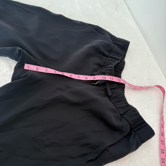 Lululemon On The Fly 28”Luxtreme Ribbed Jogger Pants Black Size 10 - Picture 11 of 13